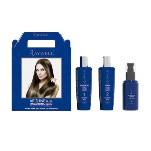 Kit Shine Filler Ácido Hialurónico Raywell