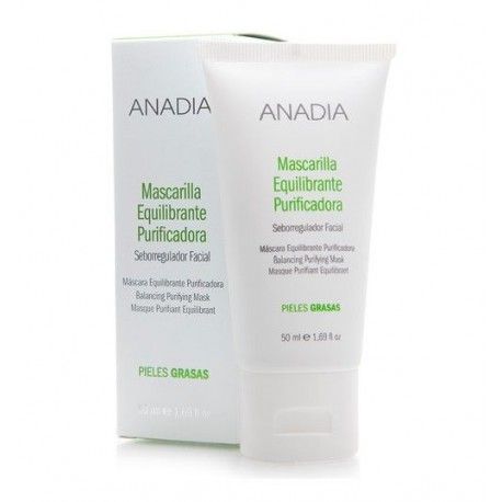 Mascarilla facial equilibrante purificadora Anadia cutis mixtos/grasos 50ml