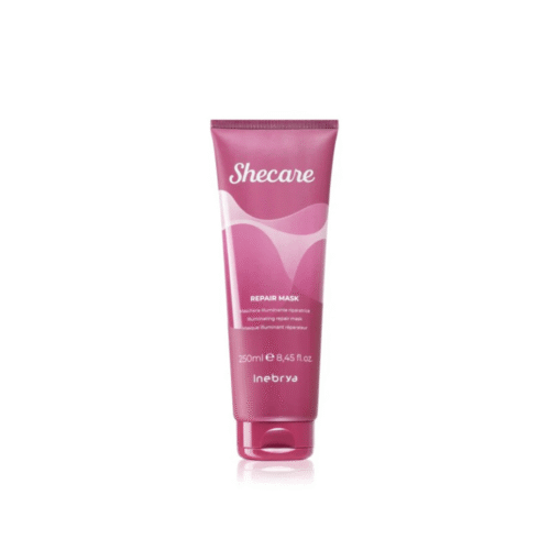 Mascarilla Reparadora Shecare Inebrya 250ml con queratina vegetal