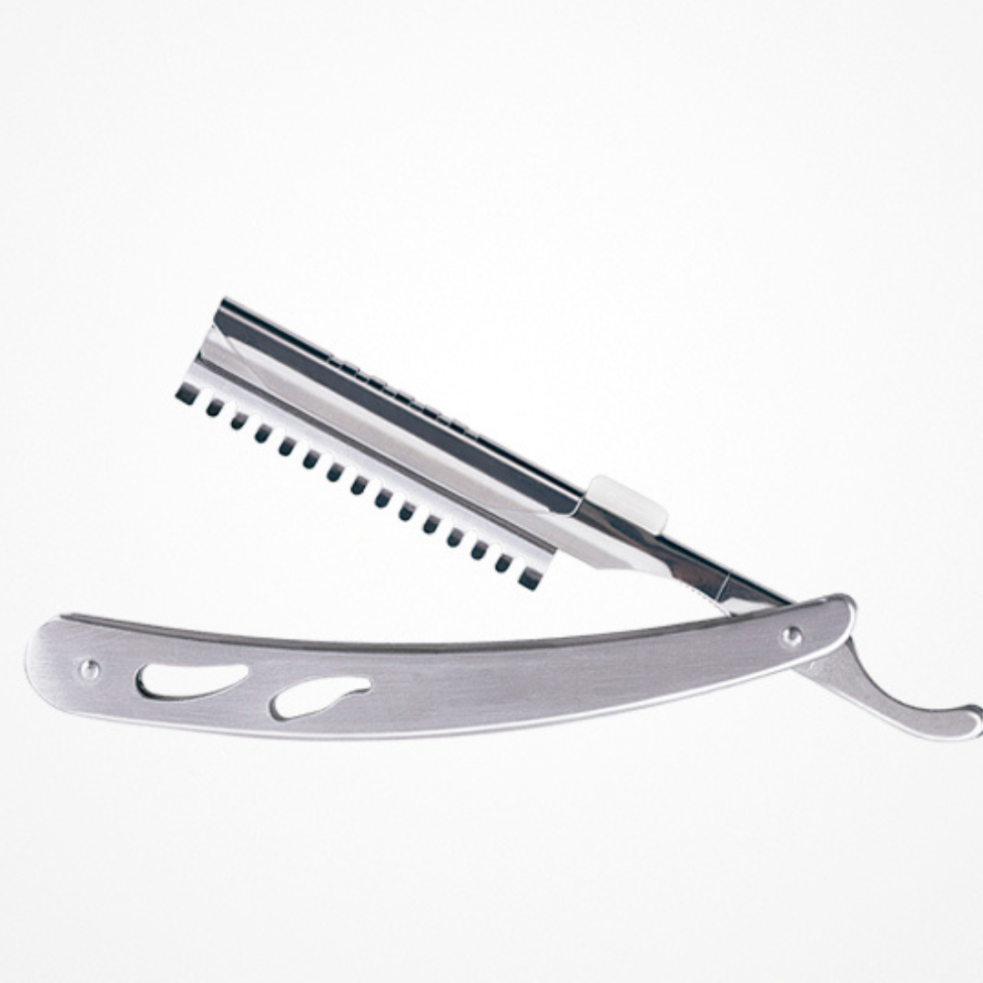 Navaja de entresacar inox.